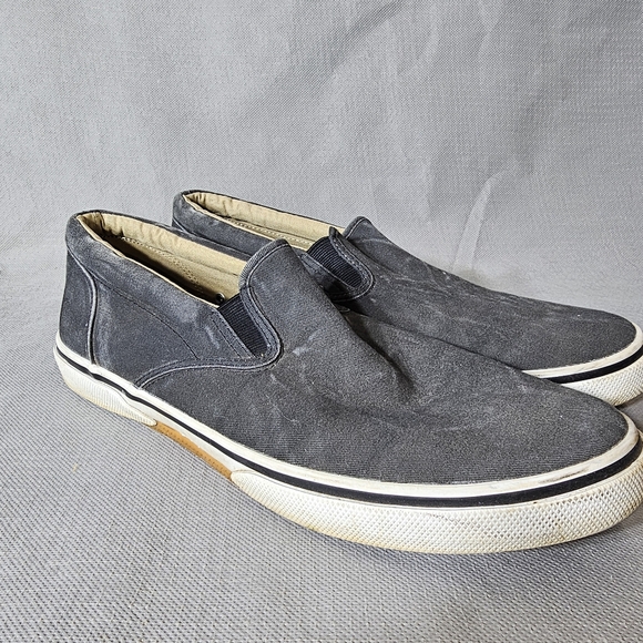 Sperry Top Sider F15-61432 Canvas Loafers Shoes - Picture 3 of 5